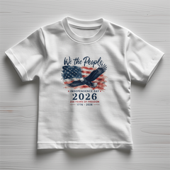Toddler 250 Years of Freedom T-Shirt