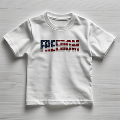 Toddler Freedom Flag T-Shirt