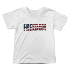 Toddler Freedom Flag T-Shirt