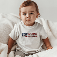 Baby Freedom Flag T-Shirt